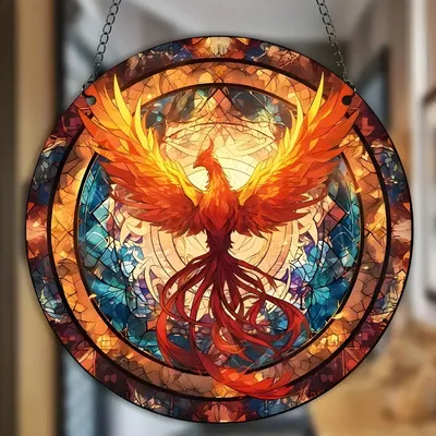 Produktbild von Sonnenfänger Phönix Typ2 L - Handgefertigte Lichtkunst für Ihr Zuhause KP41027