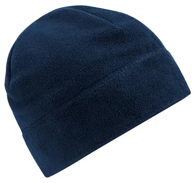 Image de Beechfield - Bonnet en matière recyclée pour homme/femme FK1116 (taille unique) (bleu foncé)