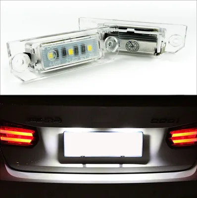 Obrázok produktu pre LED PREMIUM osvetlenie evidenčného čísla pre VW Golf 4 5 6 7 Passat 3C B6 B7 CC IV VI
