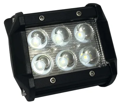 Obrázek produktu pro Pracovní světlo hranaté CREE LED 18W, 9-32V, ECE R10, IP67
