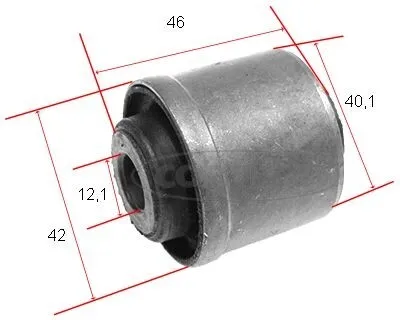 Produktbild von Lagerung Lenker für RENAULT CLIO I (B/C57, 5/357) Vorne 21652522 CORTECO