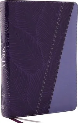 Produktbild von NKJV Study Bible, Leathersoft, Purple, Full-Color, Comfort Print