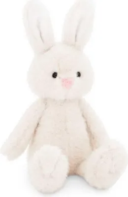 Image de Jouets Orange lapin en peluche 25 cm - Lapin Blanc