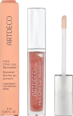 Produktbild von ARTDECO Hot Chili Lip Booster, Rose, Glossy Chili, Strahlend, Volumengebend, Glanz, Flasche, POLYBUTENE, ISOCETYL STEARATE, TRIMETHYLOLPROPANE TRIISOSTEARATE, DIISOSTEARYL MALATE, SILICA...
