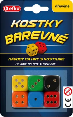 Produktbild von Farbige Holzwürfel