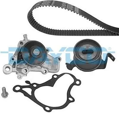 Produktbild von DAYCO KTBWP3830 Zahnriemensatz + Wasserpumpe für MITSUBISHI COLT IV (CAA) Lancer V Limousine (CBA, CDA, CEA) Lancer IV Schrägheck (C6A, C7A)
