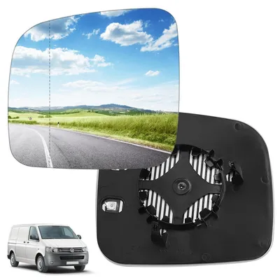 Immagine prodotto di Specchio retrovisore riscaldato, lato sinistro, per VW T5 dal 2003 al 2009 e per Caddy dal 2004 al 2015