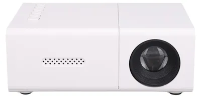 Obrázek produktu pro Přenosný projektor s rozlišením 1080p HD, svítivostí 6000 lm, automatickou korekcí zkreslení, LED technologií, vhodný pro domácí kino, s 3,5mm konektorem, rozhraním USB 2.0, rozhraním HDMI a zástrčkou pro EU