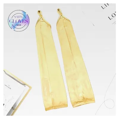 Produktbild von Glänzende fingerlose Handschuhe für Damen