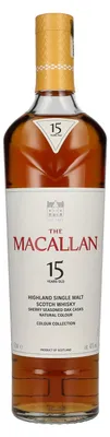 Image de The Macallan 15 Years Old Colour Collection Highland Single Malt Scotch Whisky 43% Vol. 0,7l