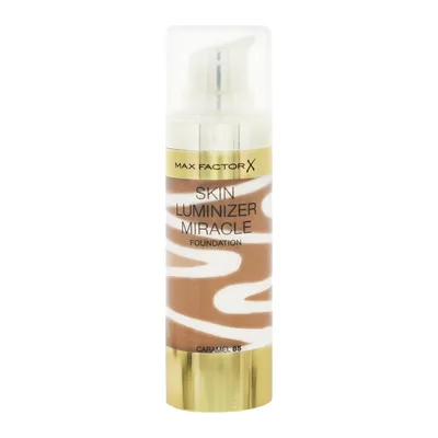 Obrázek produktu pro Max Factor SKIN LUMINIZER FOUNDATION, Pumpovacíc lahvička, Krém, Univerzální, Hydratující, Lesklý, Hnědá, Caramel