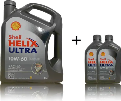 Produktbild von Shell Helix Ultra Racing 10W-60 5+2 Liter