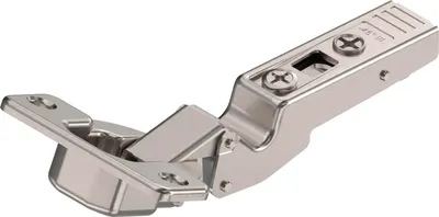 Produktbild von Blum Clip Top Scharnier ohne Feder - Winkelscharnier -45 Grad Möbelscharnier zum Schrauben, Stahl vernickelt