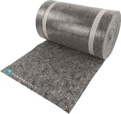 Produktbild von Scorprotect® TSV Treppenschutzvlies 33 cm x 25 m grau