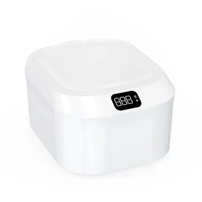 Produktbild von Ultraschallreiniger 48 kHz, 220 ml Ultraschallreinigungsgerät für Zahnprothesen, Aligner, Retainer, Mundschutz & Schmuck