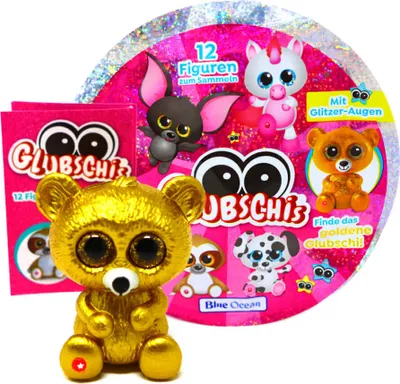 Produktbild von Blue Ocean Glubschis Sammelfiguren Serie 1 - Glubschi Glitzer - Figur Honeylou (selten)