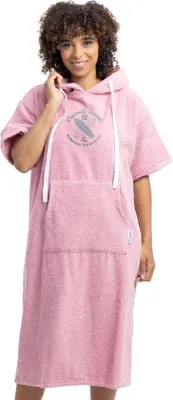 Produktbild von Famanu Badponcho uni - 100% Baumwolle, mit Kapuze - verschiedene Größen
