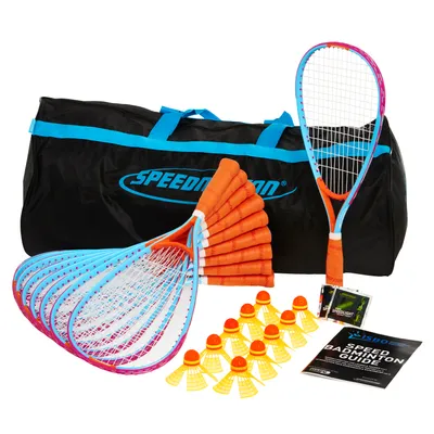 Produktbild von SPEEDMINTON Speedminton® FUN Groß Set blau/orange/lila -