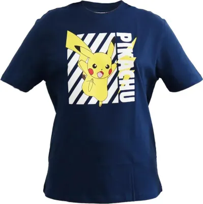 Produktbild von Pokemon Pikachu Herren Kurzarm T-Shirt – Blau / S