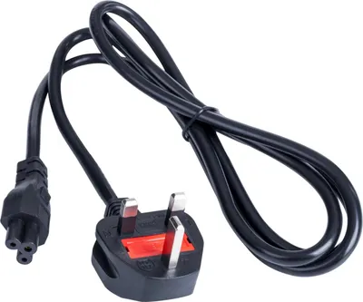 Produktbild von AKYGA AK-AG-02A Britisches IEC C5 3-poliges Laptop-Stromkabel 1,5 m