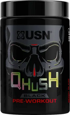 Produktbild von USN QHUSH Pre-Workout (20 serv) Frosted Lemon - Pre-Workout - Pre-Workout Booster