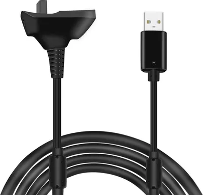 Produktbild von MMOBIEL USB-Ladekabel für XBOX 360/360 Slim Wireless Controller – 1.5 m 4800 mAh