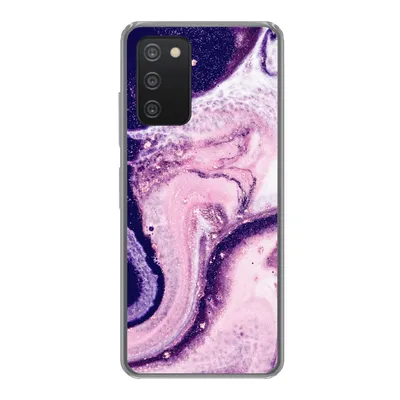 Produktbild von MuchoWow® Handyhülle Schutzhülle Hülle für Samsung Galaxy A53 5G Marmor - Glitzer - Chic Silikon Softcase Handy Hülle - Schutzabdeckung
