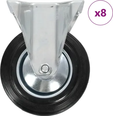 Produktbild von Hochwertig 8 Stk. Bockrollen 160 mm 277981