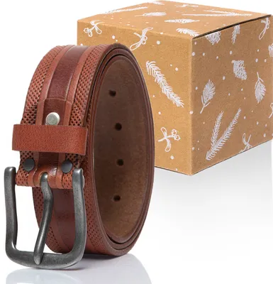 Zdjęcie produktu dla Pasek skórzany Mustang Sopo-MUS143 645, szerokość 40 mm (RO39-2918a)