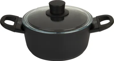 Obrázok produktu pre Ballarini 75002-921-0 - Rund - Schwarz - Aluminium - Schwarz - Gas - Induktion - Glas