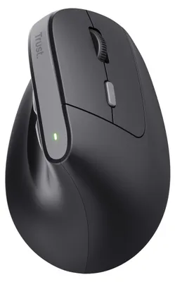 Immagine prodotto di Trust Bayo V2 - Draadloze Ergonomische Muis - Oplaadbaar - Verticaal - Zwart