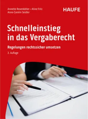 Immagine prodotto di Schnelleinstieg in das Vergaberecht