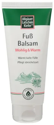 Image de Crème de pieds Allgäuer Latschenk. Baume pour les pieds, chaud et confortable 100 ml