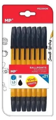 Immagine prodotto di Penna a sfera 1,0 mm nero 21 pezzi
