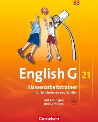 Produktbild von English G 21. Ausgabe B 3. Klassenarbeitstrainer mit Lösungen und Audios Online