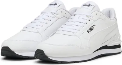 Produktbild von Puma Echtleder Sneaker 'ST Runner v4 L' PUMA White-PUMA Black-white, Uni, Herren:37 EU