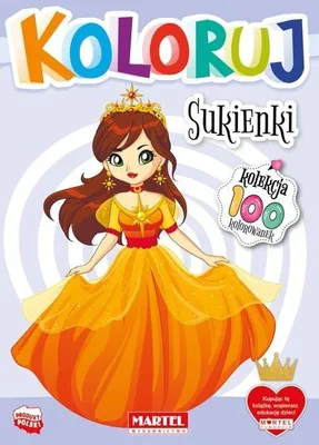 Immagine prodotto di Sukienki. Kolorowanka dla dzieci