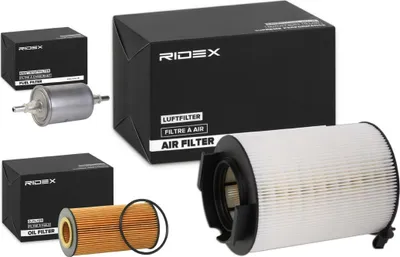 Produktbild von RIDEX Filterset Inspektionspaket Filtersatz für VW Golf V Schrägheck (1K1)