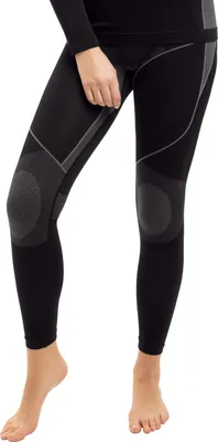 Produktbild von Gomati Damen Thermo Unterhose Seamless Funktionswäsche schnelltrocknend - Grau L-XL