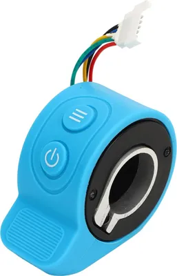 Zdjęcie produktu dla Akcelerator gazowy do hulajnogi elektrycznej z niebieskim kciukiem do hulajnogi X6