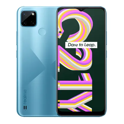 Produktbild von realme C C21Y, 16,5 cm (6.5"), 3 GB, 32 GB, 13 MP, Android 11, Blau