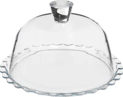 Zdjęcie produktu dla Sg secret de gourmet - Stojak na ciasto "lara" wykonany ze szkła d26cm