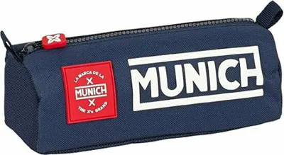 Image de Trousse d'école Munich Storm Noir Gris (21 x 8 x 7 cm)