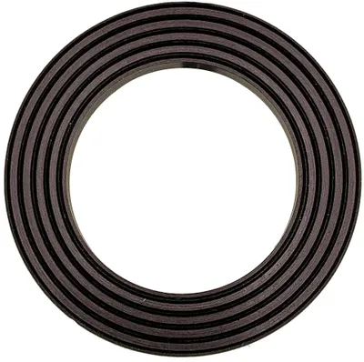 Dichtung 41mm für Moulinex Küchenmaschinen, Silikon, schwarz