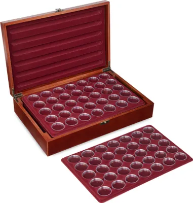 Produktbild von MC.Sammler 10 Stück Münzkapseln für 10 Euro, 20 Euro, 25 Euro, 10 DM Münzen Kapseln 32,5mm Silbermünzen Sondermünzen Sammlermünzen Gedenkmünzen