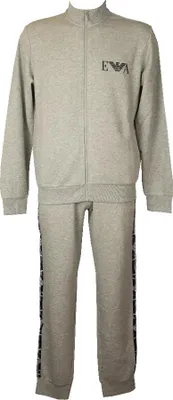 Produktbild von EMPORIO ARMANI Herrenanzug, komplett, offene Jacke mit Reißverschluss, Hose mit Kordelzug an den Manschetten und Taschen und seitlicher Bordüre, Art. 111927 3R571, EUR XXL - CN 185/104A - BR EEG - MX EEG, Cotone 60%,Poliestere 40%