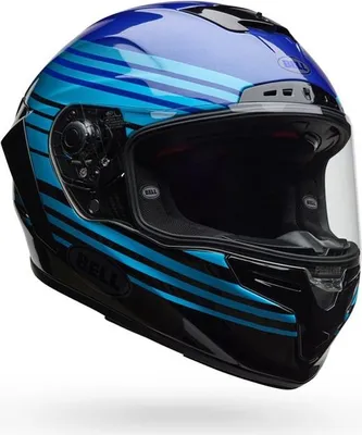 Imagen del producto de Casco integral Bell Moto Race Star DLX Flex, color azul, talla L