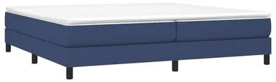 Produktbild von vidaXL Boxspringbettgestell Blau 200x200 cm Stoff