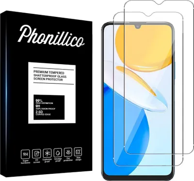 Zdjęcie produktu dla Szkło hartowane do Honor X7 [2 sztuki] Folia ochronna na ekran odporna na zarysowania Phonillico®