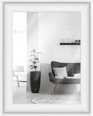 Produktbild von MendeFrames Wandspiegel Landhaus Weiß 60x90 cm